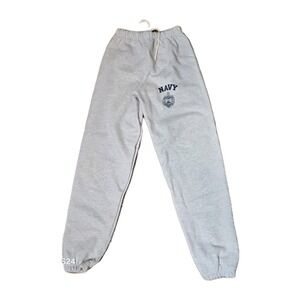 vintage US Naval academy sweatpants drawstring XS gray Navy